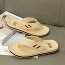 Men's Fashion Casual Outdoor Wear-Resistant Anti-Slip Personalized Flip Flops Summer Between-The-Fingers Men's Slippers