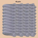 5/10/40Pairs Summer Solid Low Cut Ankle Socks Men Women Sports Socks Odor Proof Sweat Absorbing Sock Male lady Hosiery