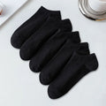 5/10/40Pairs Summer Solid Low Cut Ankle Socks Men Women Sports Socks Odor Proof Sweat Absorbing Sock Male lady Hosiery