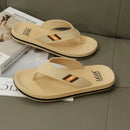 Men's Fashion Casual Outdoor Wear-Resistant Anti-Slip Personalized Flip Flops Summer Between-The-Fingers Men's Slippers